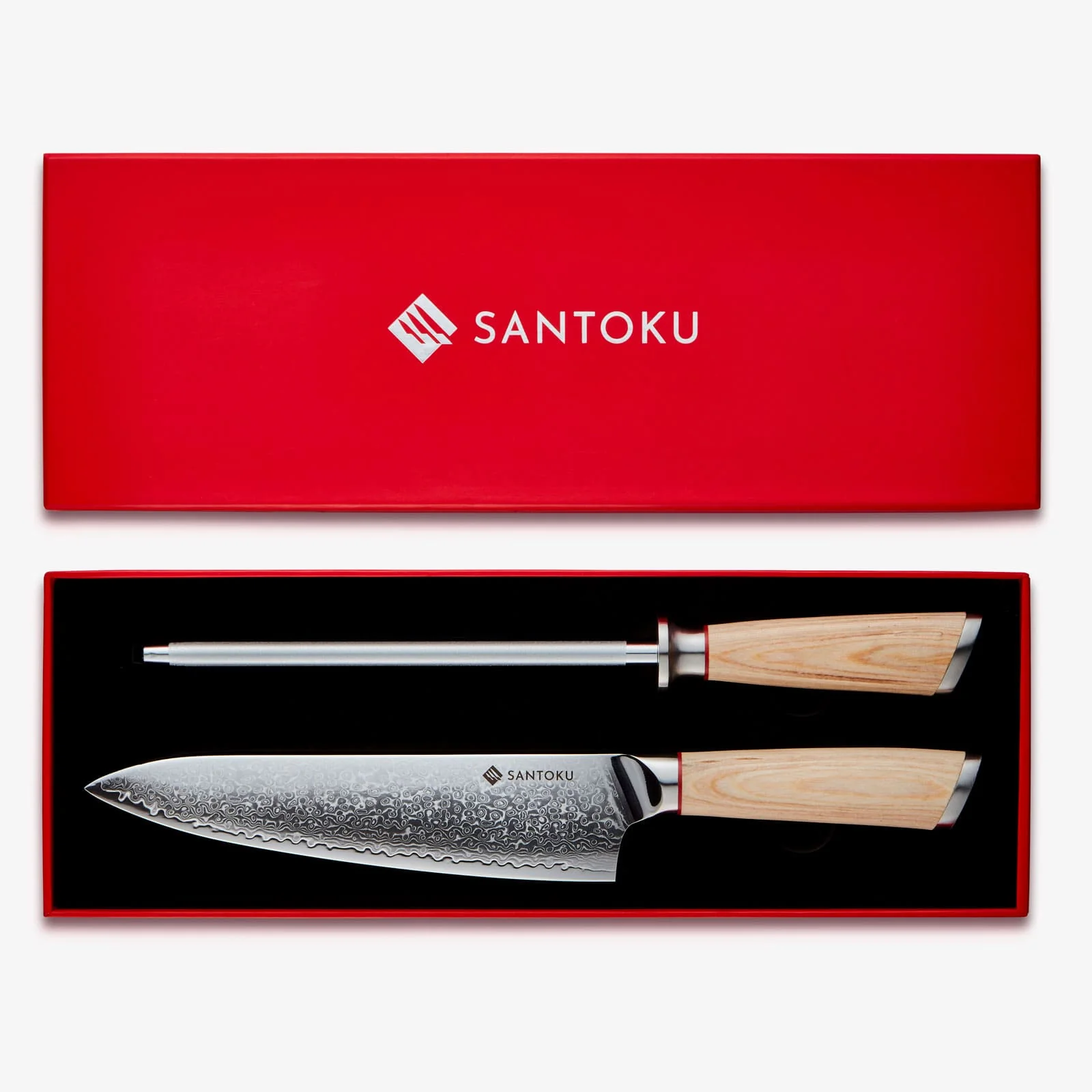 Damascus knives